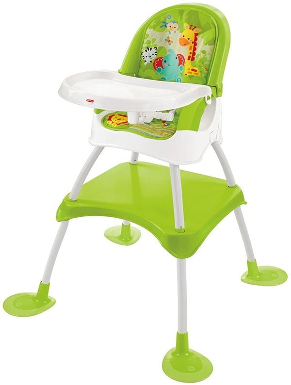 Fisher-Price 4-in-1 High Chair – CBW04 Convertible Feeding & Learning Set