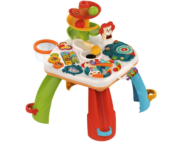 Huanger Baby Activity Table for Toddlers with Music and Learning Features