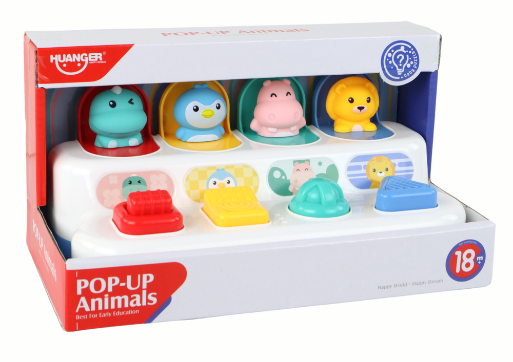 Pop-Up Pals Animal Educational Toy for Babies