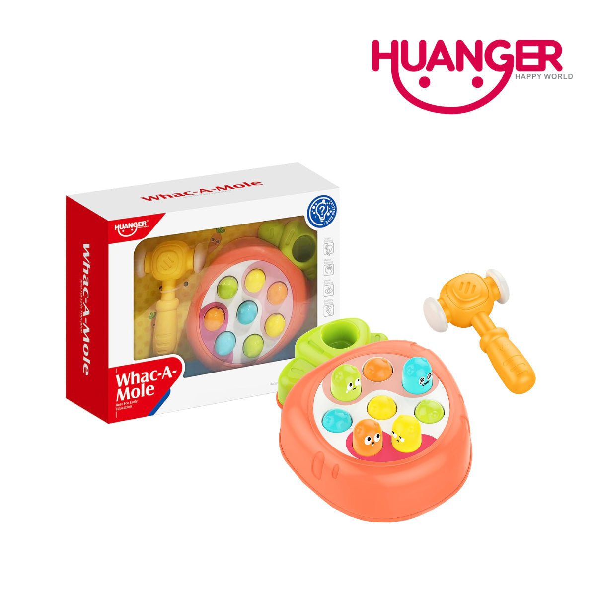 Huanger Whac-A-Mole Interactive Toy for Toddlers (HE8032)