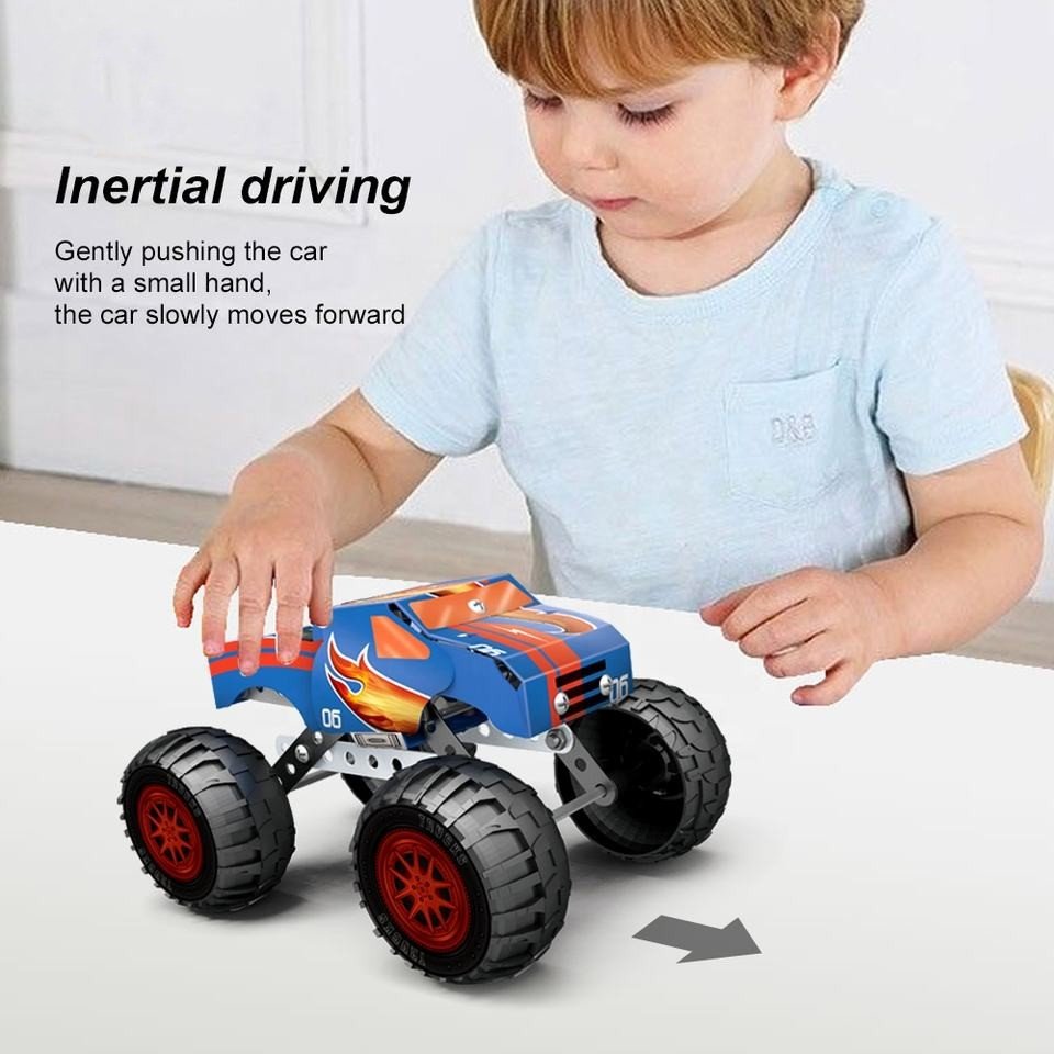 Classic Car Building Blocks Metal Assembly Pickup Truck – 149 Pieces