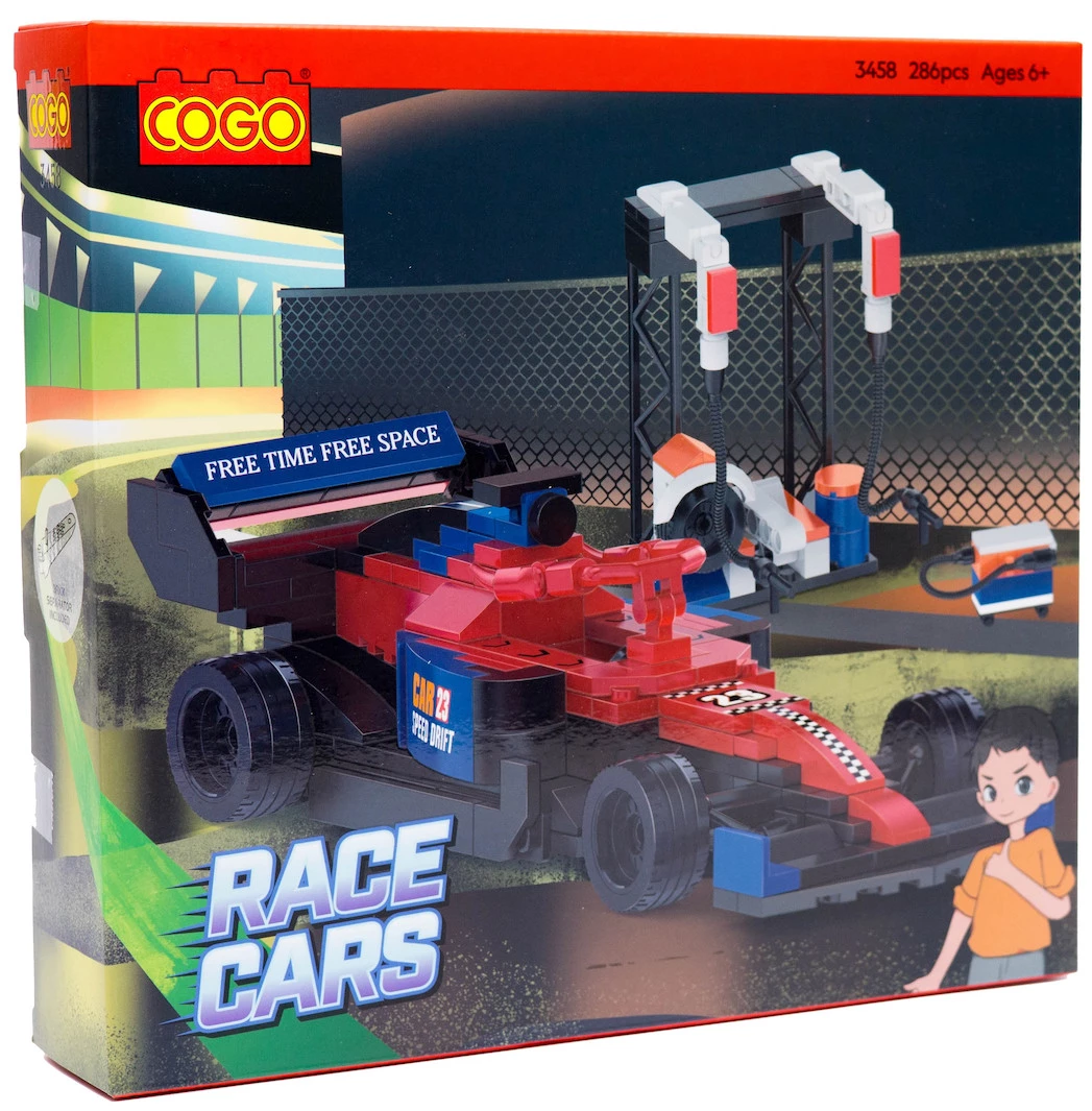 F-1 Racing Car Building Block Set – 274 Pcs