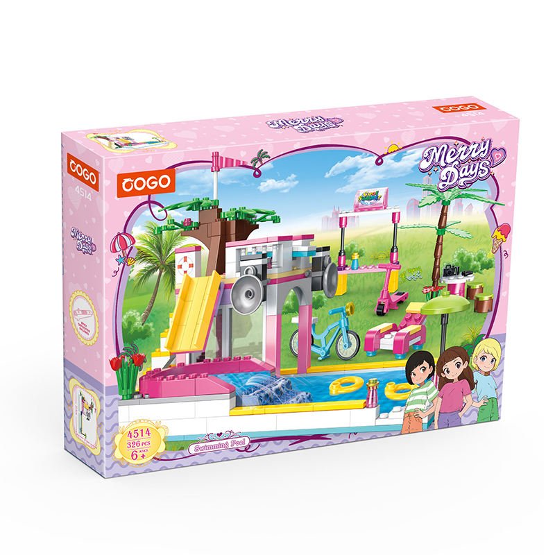Modern City Girls Building Block Set – 302 Pcs
