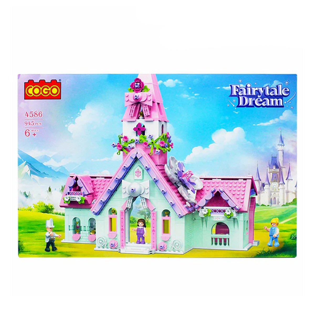 COGO 945PCS Fairytale Dream Castle Building Blocks