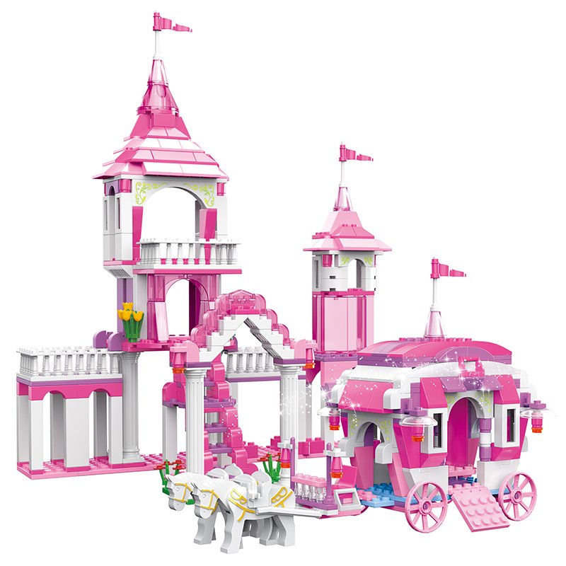 COGO DIY Princess Girls Building Blocks Set