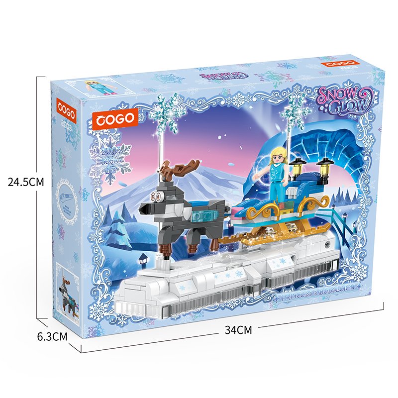 COGO Educational Kids Blocks Model Sledge Building Blocks