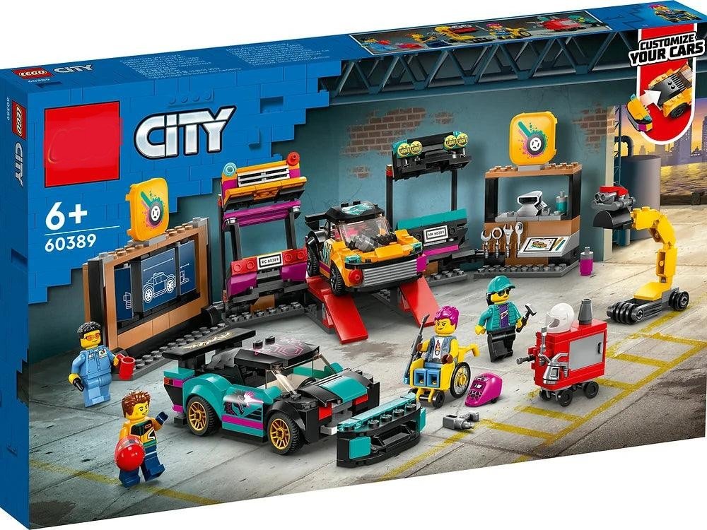 Custom Car Garage Construction Set 558pcs Building Blocks