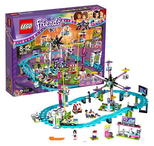 Title: Amusement Park Roller Coaster Building Set – 1139-Piece Friends Series (41130)
