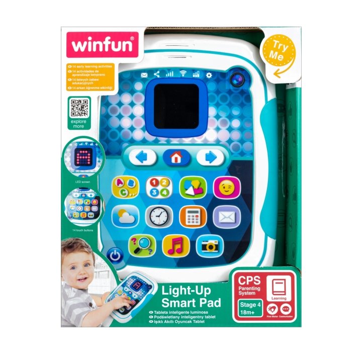 Light-Up Smart Pad – Interactive Early Learning Tablet