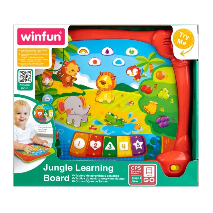 Jungle Learning Board – Interactive Educational Fun