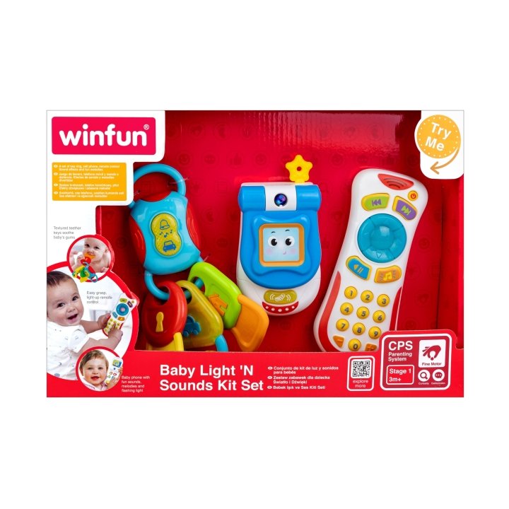 Baby Light 'N Sounds Kit Set – Interactive Toy Bundle for Babies