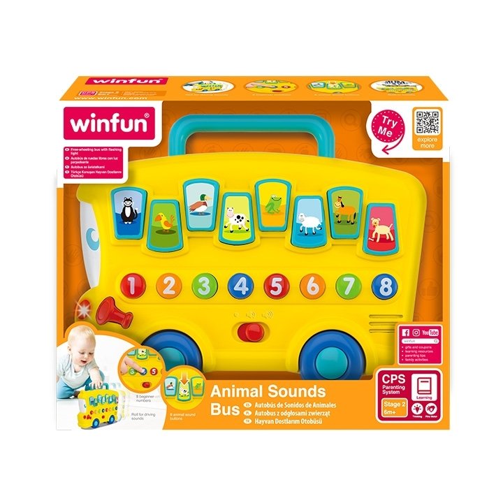 Animal Sounds Bus – Fun & Learning for Kids