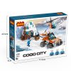 Adventure SUV & Helicopter Building Block Set
