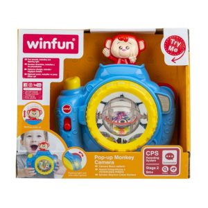 Pop-up Monkey Camera – Interactive Pretend Play for Kids