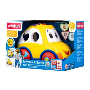 Rhymes & Sorter Car – Fun Talking Pull-Along Shape Learning Toy